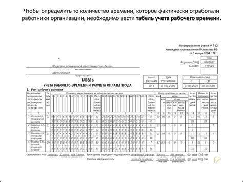 Оплата рабочего времени