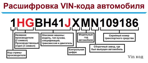 Определение по VIN-коду