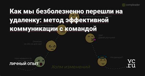 Оптимизация коммуникации с командой