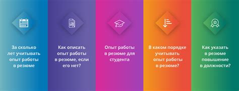 Опыт работы и практические навыки