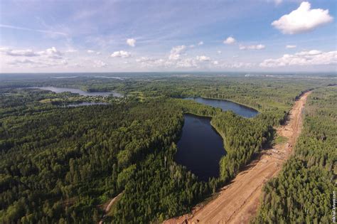 Основание и строительство дороги М11