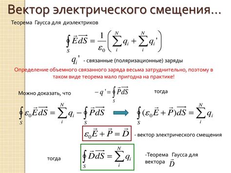 Основные методы смещения вектора