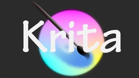 Основные настройки интерфейса Krita