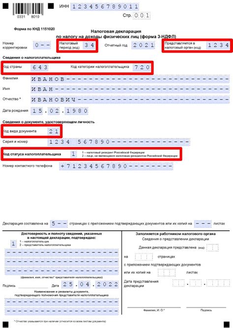 Основные этапы подготовки и подачи декларации 3-НДФЛ в 2024 году