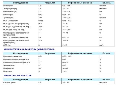 Особенности анализа крови и интерпретация результатов