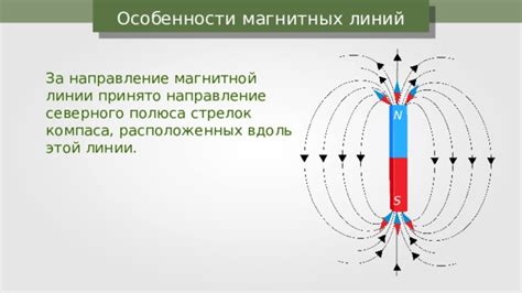 Особенности распределения магнитных линий