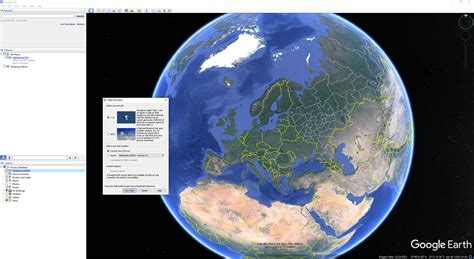 Открытие приложения Google Earth