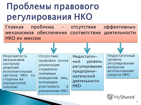 Отсутствие эффективных механизмов контроля