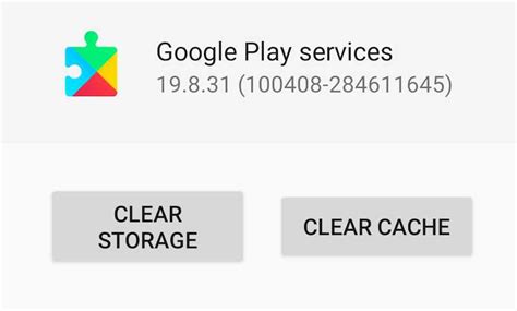 Очистка данных учетной записи Google Play на устройстве