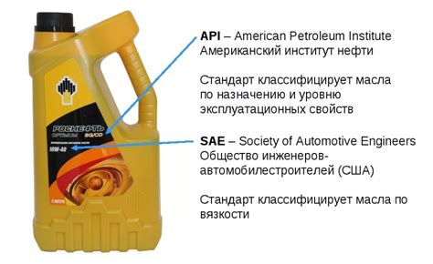 Параметры масла и их значение