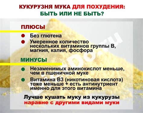 Питательные свойства кукурузной муки и их роль на кето