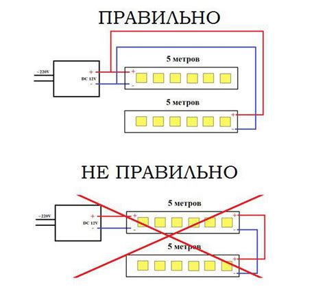 Подключение LED лампы к сети