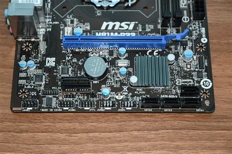 Подключение MSI H81M-P33