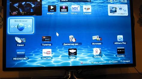 Подключение YouTube к телевизору Samsung