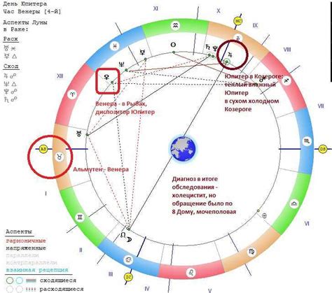 Позиция Венеры в натальной карте: основные методы определения