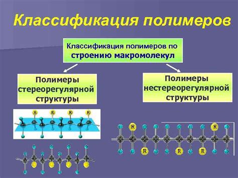 Полимеры и макромолекулы