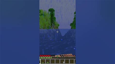 Получение дождя в Minecraft