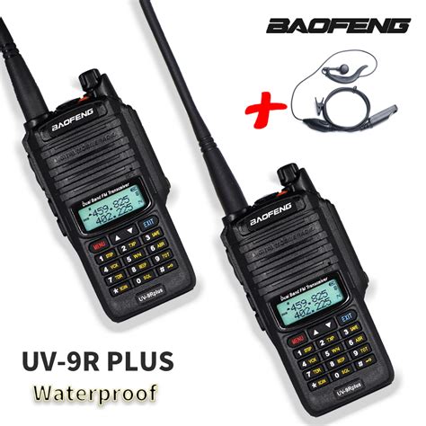 Понимание кнопок и настроек радиостанции Baofeng UV-9R Plus