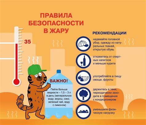 Правила предотвращения потоотделения в жару