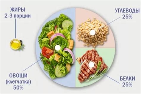 Правильное питание с упором на белки и овощи