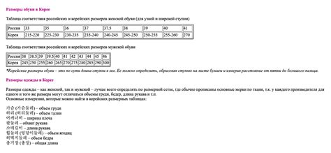 Правильность выбранного размера и его значение