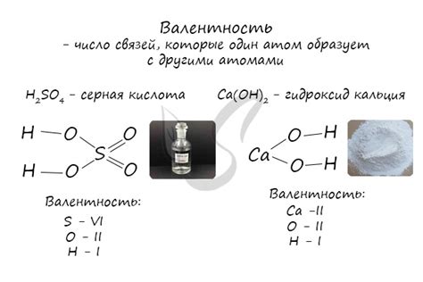 Практическое применение определения валентности в химии