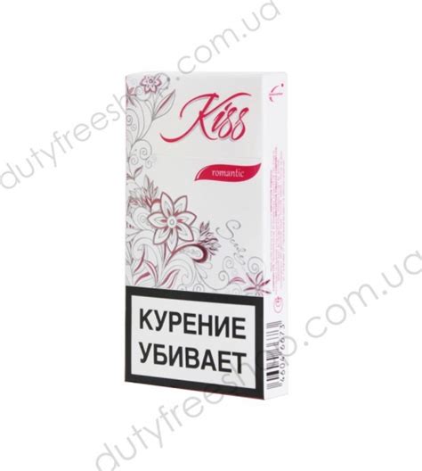 Преимущества и особенности сигарет Kiss Romantic