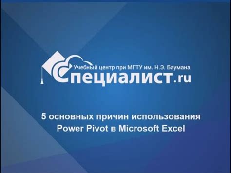 Преимущества эффективного использования Power Pivot в Excel