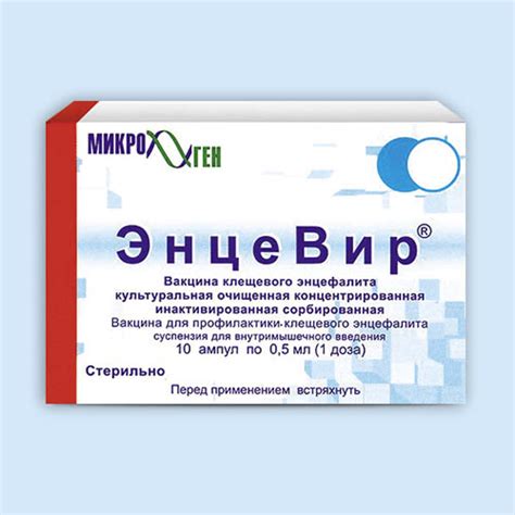 Применение препарата Энцевир в домашних условиях