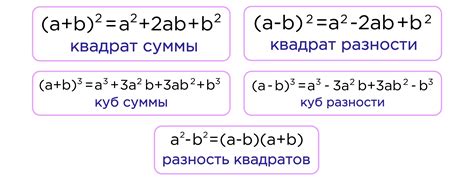 Примеры нахождения разности кубов