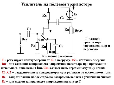 Принцип действия усилителя звуковой частоты