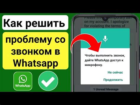 Причины отсутствия звонков в WhatsApp: