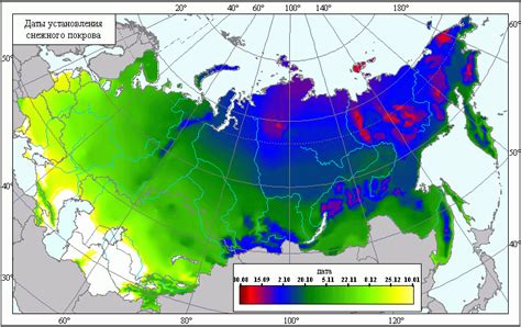 Процесс образования снежного покрова