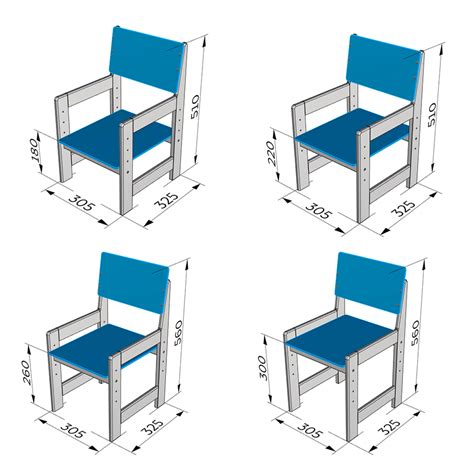 Размер стула и организация пространства