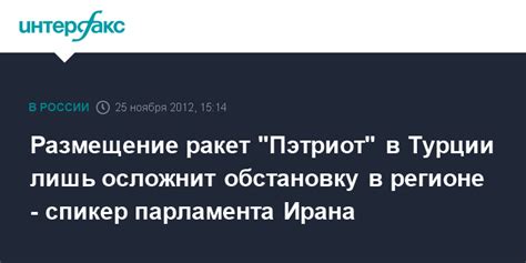 Размещение ракет в Турции