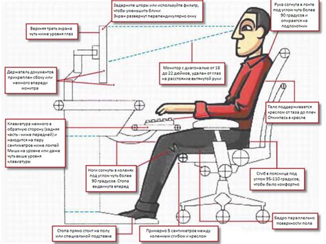 Расстояние при работе за компьютером