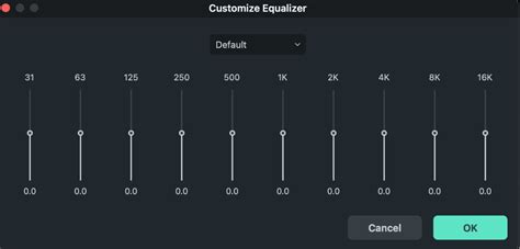 Регулировка звука и equalizer