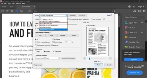 Редактирование размера страниц в Adobe Acrobat