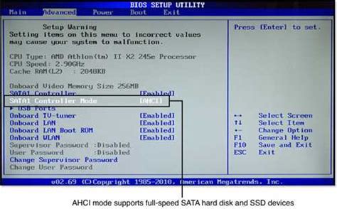 Режим SATA Gen3 в BIOS: основные характеристики