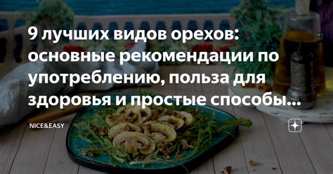 Рекомендации по подаче и употреблению