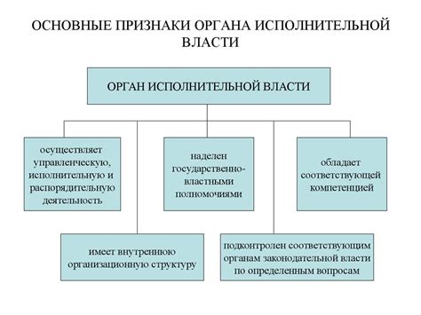 Роль исполнительной власти в обществе