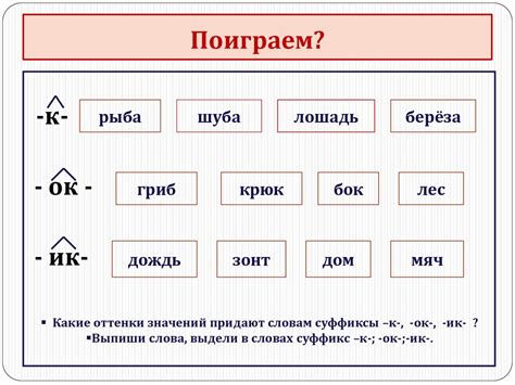 Роль приставок в языке