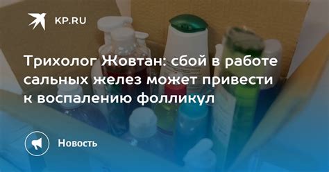 Сбой в работе сальных желез