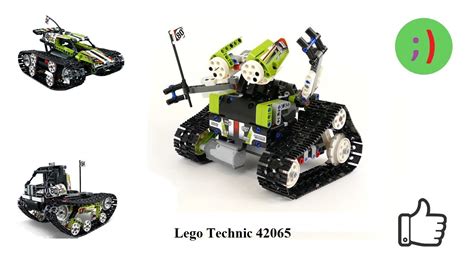 Сборка робота из Lego Technic без мотора