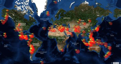 Сейсмическая активность в районе 7 баллов