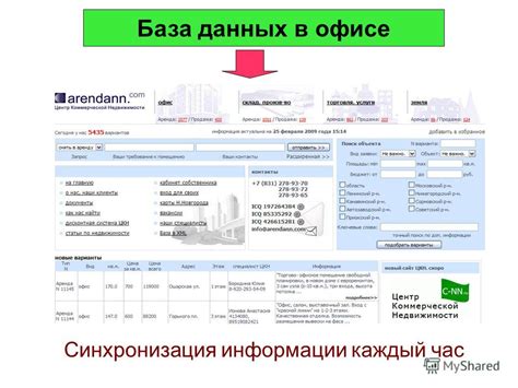 Синхронизация данных и информации