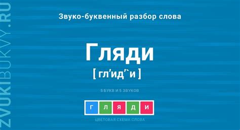 Современное употребление слова "гляди"