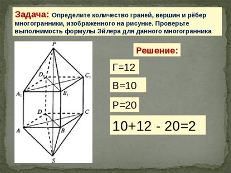 Соединение граней многогранника