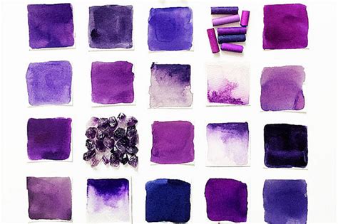 Создание базового фиолетового цвета