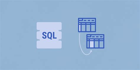 Создание таблиц и связей в SQL базе данных